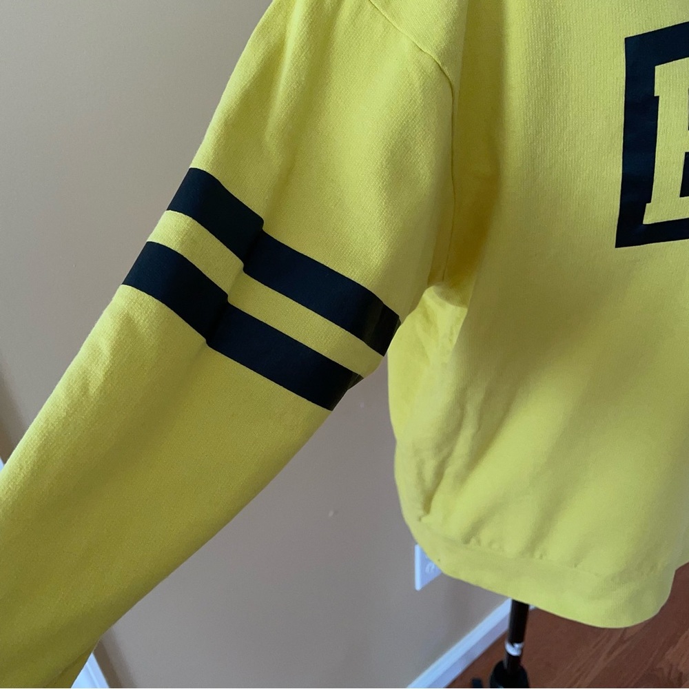 Basic Just Won’t Do Yellow Sweatshirt - image 6